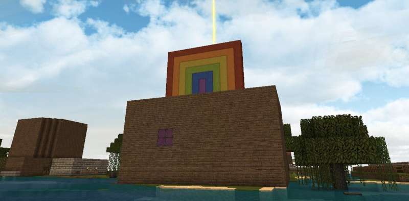 How a Minecraft world has built a safe online playground for autistic kids