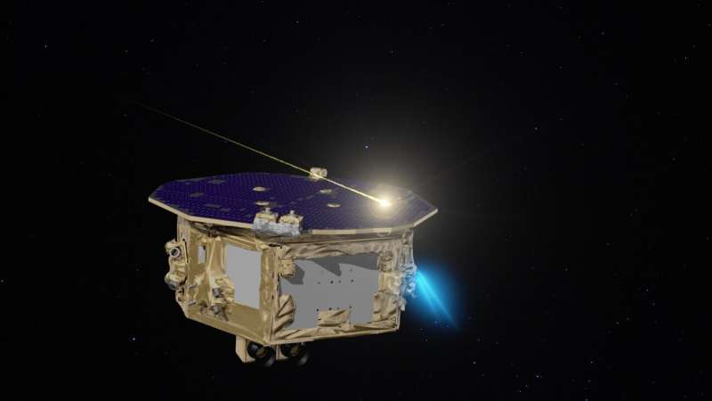 How LISA pathfinder detected dozens of 'comet crumbs'