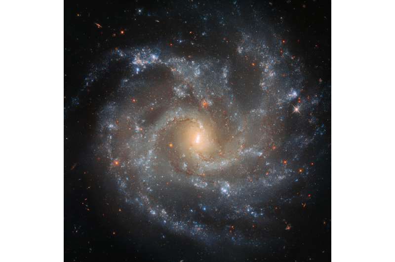 Hubble spots galaxy’s dramatic details