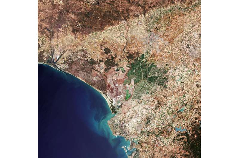 Image: Seville, Spain from orbit