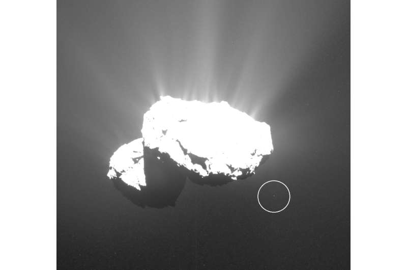 Image: Small object spotted orbiting 67P/Churyumov-Gerasimenko