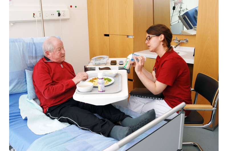 Individual nutrition shows benefits in hospital patients
