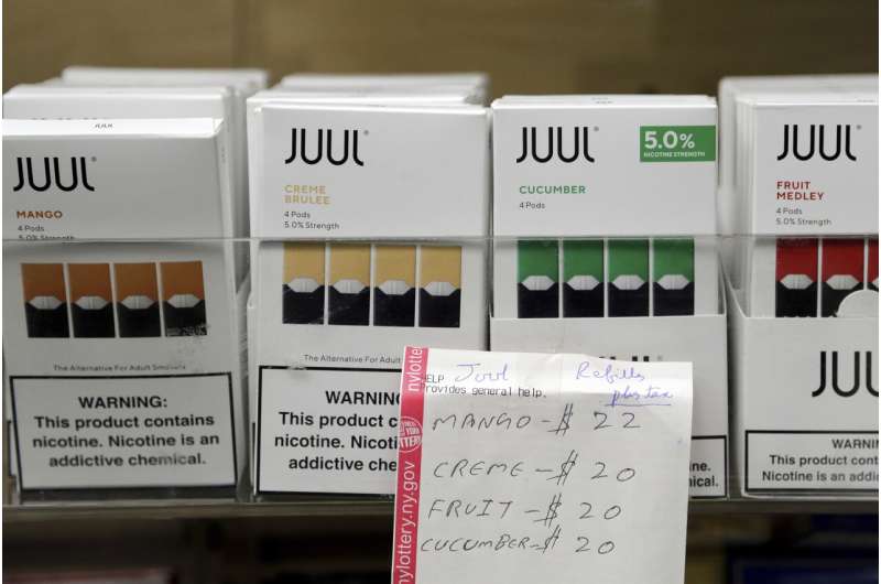 Juul halts sales of fruit, dessert flavors for e-cigarettes