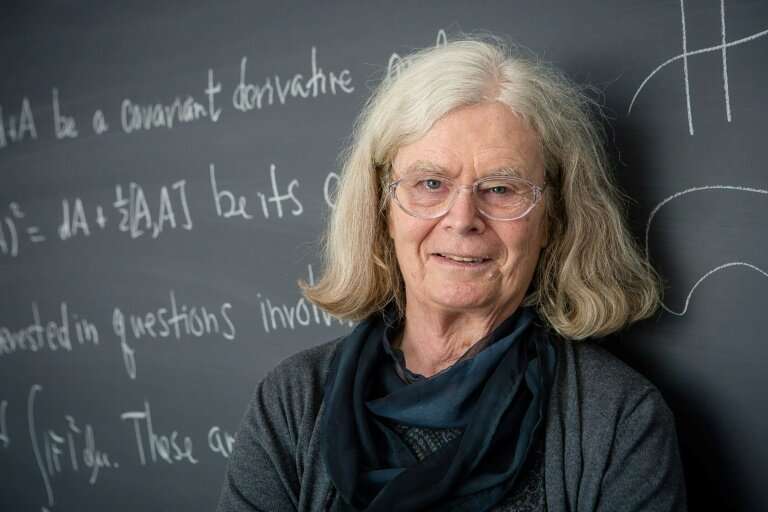 Karen Uhlenbeck, a visiting senior research scholar at Princeton University in the US, is the first woman to be awarded the pres