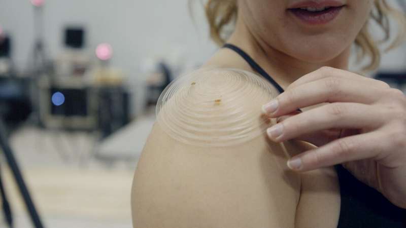 Kirigami sensor patch for shoulders could improve injury recovery, athletic training