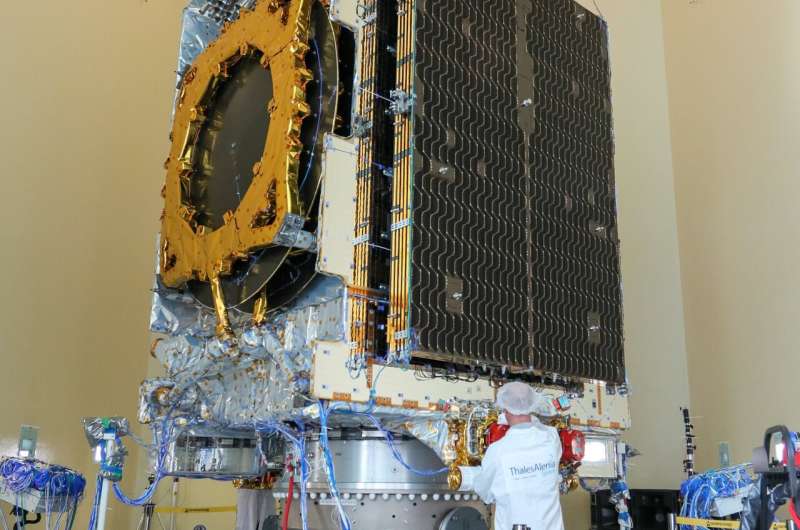 Konnect satellite completes vibration tests