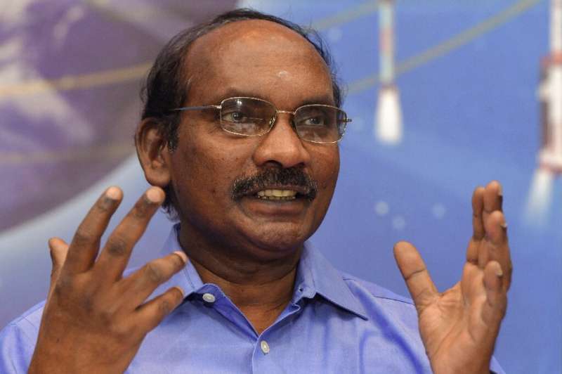 K. Sivan, chief of the Indian Space Research Organization, says that the lander's descent will be the hardest part of its missio