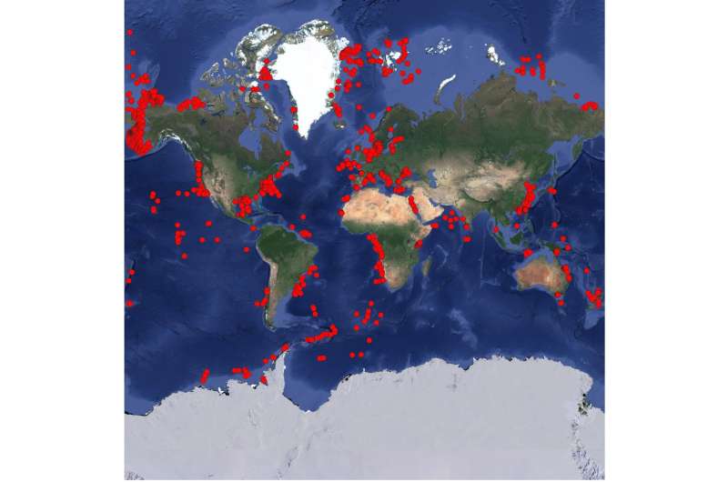 Largest mapping of breathing ocean floor key to understanding global carbon cycle