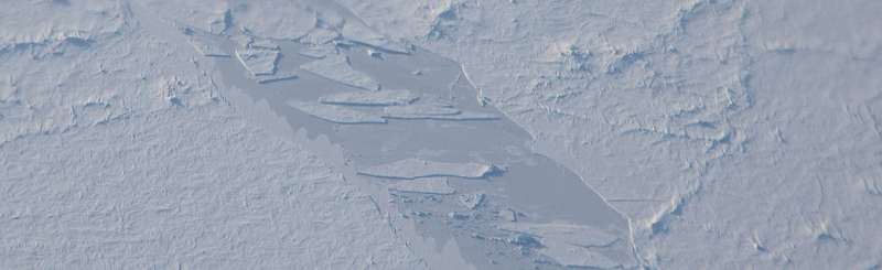 Laser precision: NASA flights, satellite align over sea ice