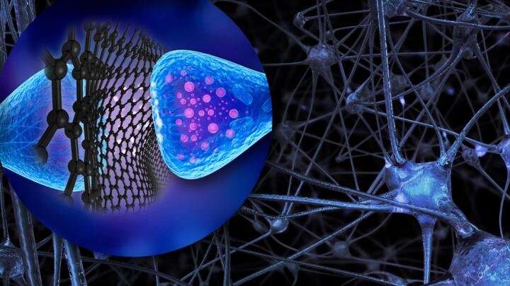 Like submicroscopic spacecrafts: graphene flakes to control neuron activity