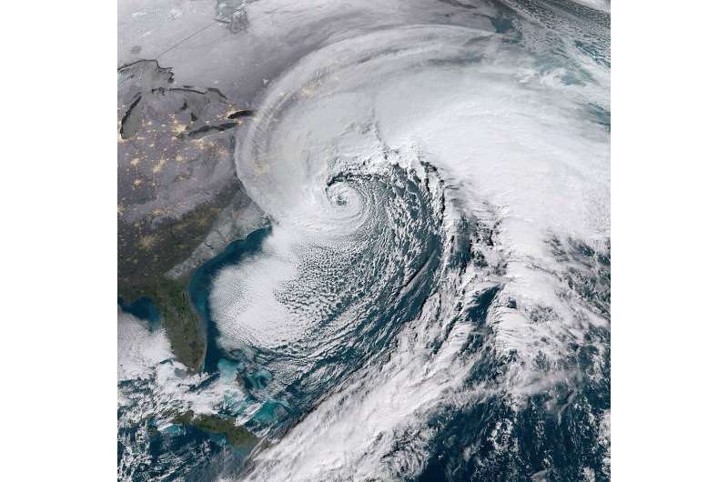 Major northeastern snowstorms expected to continue with climate change