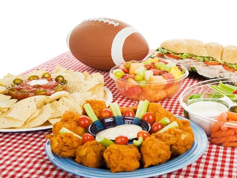 Make a healthy game plan for super bowl partying