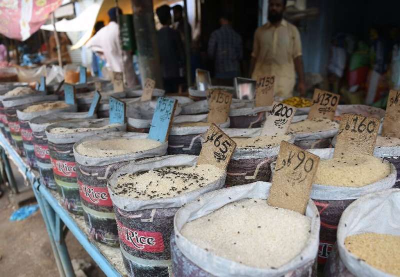 Markets in Karachi have been overwhelmed by flies, after heavy rains inundated the city