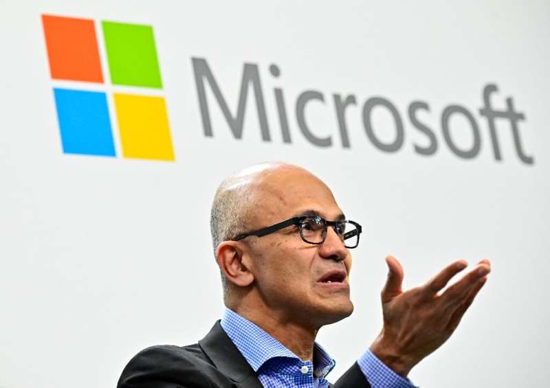 Microsoft CEO Satya Nadella's refocusing of the US technology giant has helped lift its market value to nearly $1 trillion