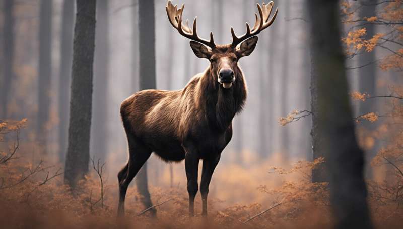 Moose: like having wild livestock in the woods