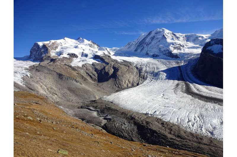 More than 90% of glacier volume in the Alps could be lost by 2100