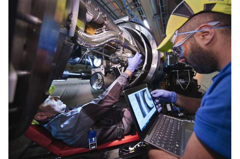 More than a spring-clean for LHC magnets