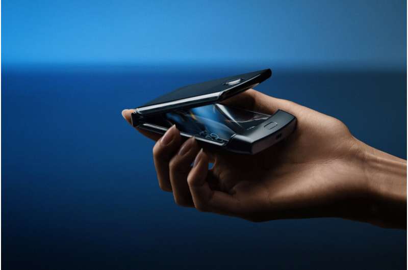 Motorola flips for its futuristic foldable phone