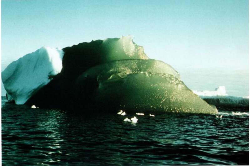 Mystery of green icebergs may soon be solved