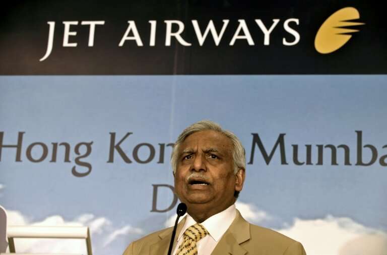 Naresh Goyal, founder of Jet Airways, has stepped down from the company's board, according to a statement
