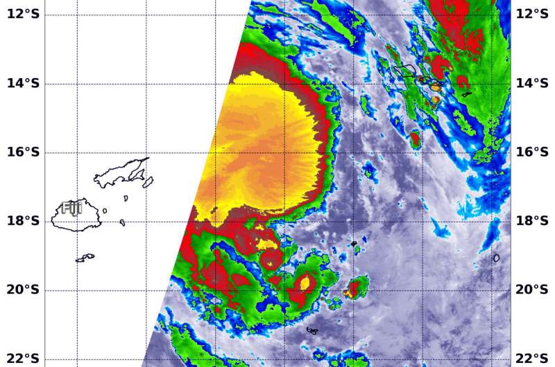 NASA finds heavy rainfall potential in new Tropical Cyclone Pola