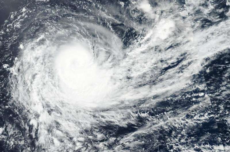 NASA sees Tropical Cyclone Haleh weakening