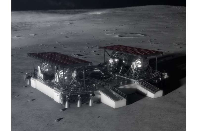 NASA Shares Mid-Sized Robotic Lunar Lander Concept with Industry