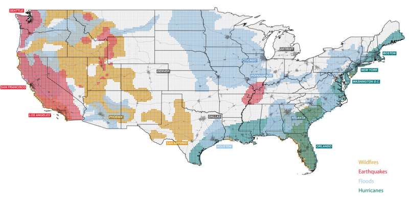 New collection of maps and datascapes capturing the spatial consequences of climate change
