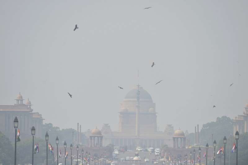 New Delhi is enveloped in a noxious blanket of smog every winter