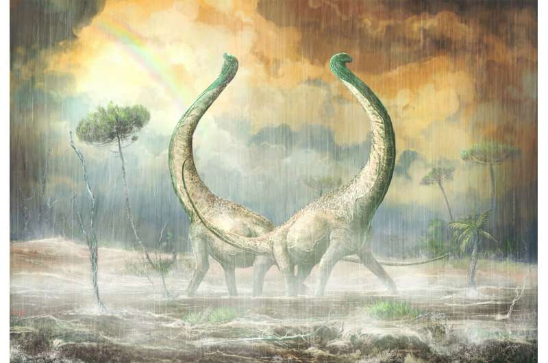 New dinosaur with heart-shaped tail provides evolutionary clues for African continent