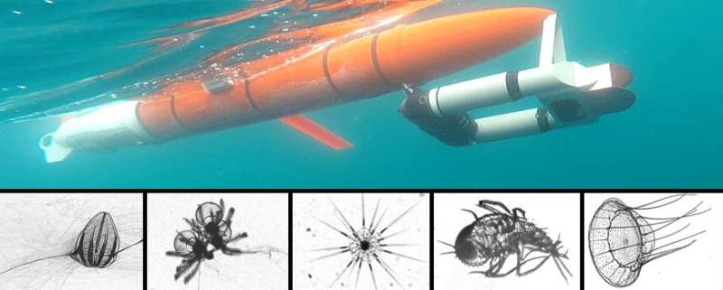 New robot can sense plankton optically and acoustically