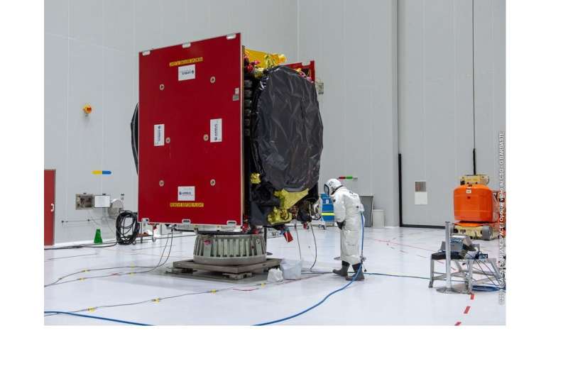 Next satellite in the European Data Relay System is fuelled