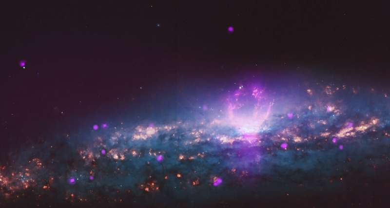 NGC 3079: Galactic Bubbles Play Cosmic Pinball with Energetic Particles