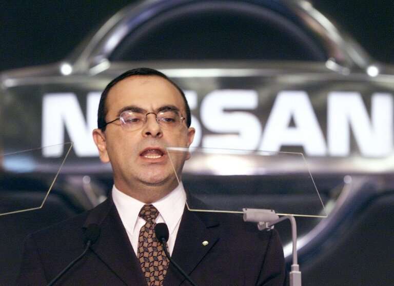 Nissan ex-chairman Carlos Ghosn in happier times