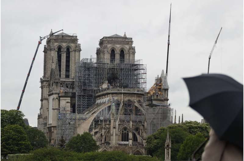 Notre Dame's melted roof leaves astronomical lead levels
