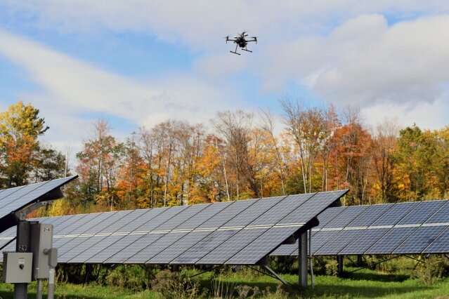 Optimizing solar farms with smart drones