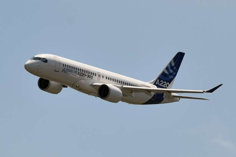 Originally the Bombardier C Series, the rebranded A220-300 helped Airbus fill demand for a slightly smaller medium-range aircraf