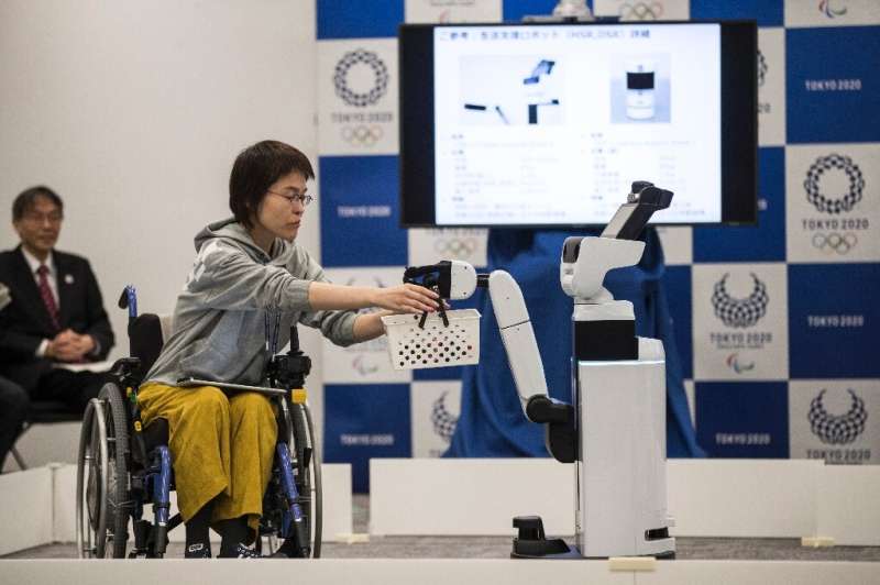 Other technological offerings at the 2020 Olympics will include robots designed to support people in wheelchairs