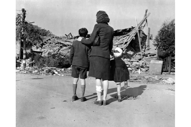 Plotting air raids on Britain: Map shows devastating impact of WWII Luftwaffe strikes