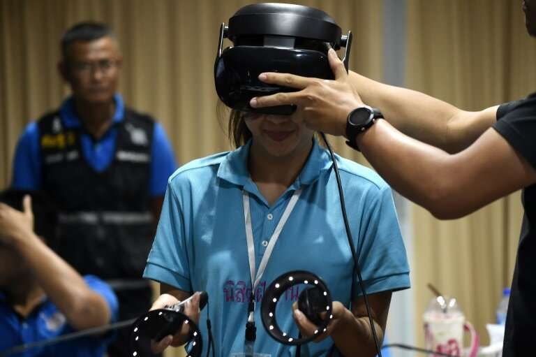 Police in Thailand are trialling a new VR game as part of disaster response training