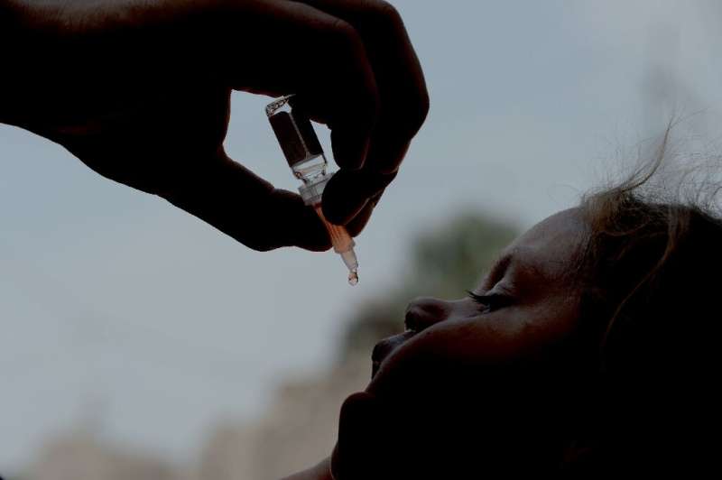 Polio is a highly infectious viral disease which has no cure and can only be prevented with several doses of oral and injectable