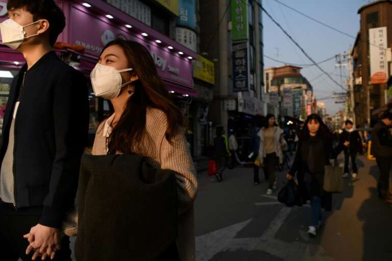 Pollution levels in South  Korea sometimes spike as the prevailing winds blow PM2.5 particulates—referred to as &quot;fine dust&