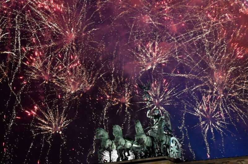 Pretty but dirty: Germany's New Year fireworks release some 5,000 tonnes of fine particulate matter into the air—equivalent to a