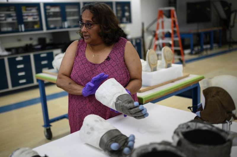 &quot;Lunar dirt is much more aggressive than we had anticipated,&quot; said Cathleen Lewis, the museum's curator of space suits