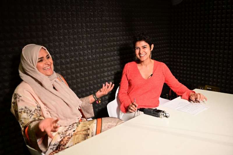 Rana Nawas hosts the English-language podcast 'When Women Win', seeking to tell the stories of successful women from around the 