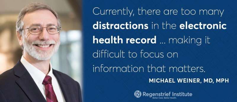 Regenstrief scientist recommends ways to improve electronic health records