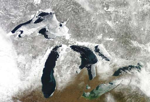 Report: Great Lakes feeling effects of rapid climate warming