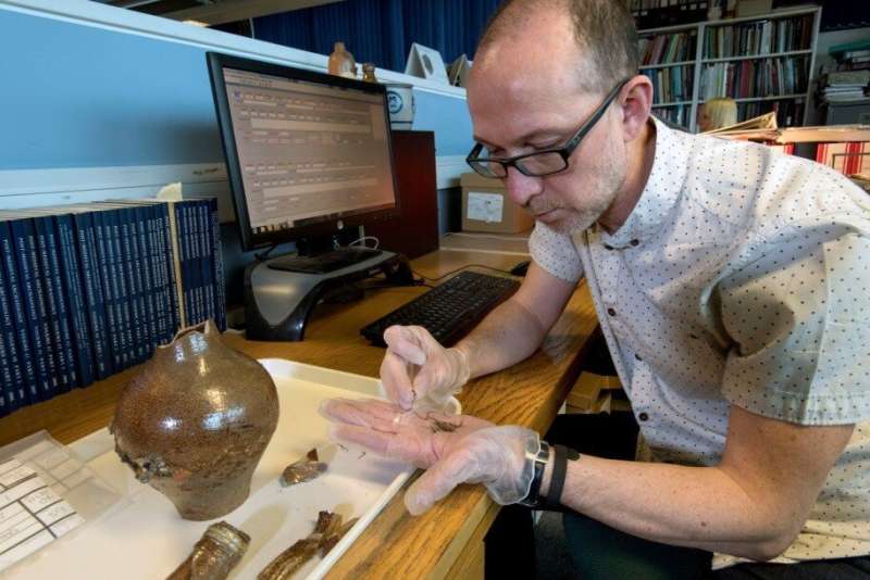 Researchers hunt for 17th century ‘witch bottles’