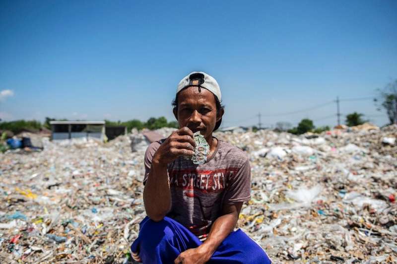 Residents in the Indonesian town of Bangun are basking in a waste-picking boom, as levels of imported trash soar