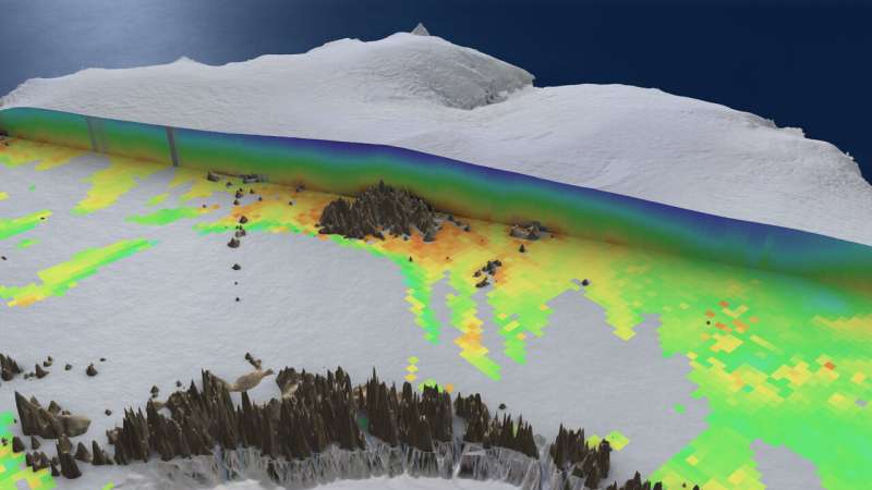 Revealing interior temperature of Antarctic ice sheet
